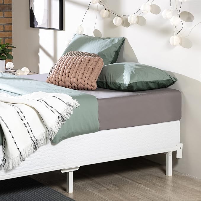 ZINUS 7 Inch Full Metal Smart Box Spring with Quick Assembly, Mattress Foundation, Strong Metal Frame, Easy Assembly
