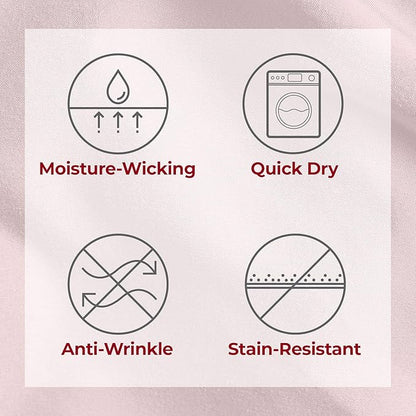Mellanni Twin XL Sheets Set - 3 PC Iconic Collection Bedding - Hotel Luxury, Extra Soft, Cooling Bed Sheets - Wrinkle, Fade, Stain Resistant (Twin Extra Long, Blush Pink)