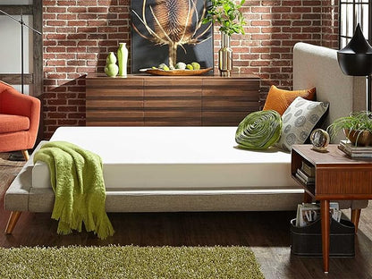 Live and Sleep Classic 8 Inch Medium Firm Memory Foam Mattress - Twin Extra-Long Bed in a Box with Firm Body Support, CertiPUR Certified - Twin XL Size