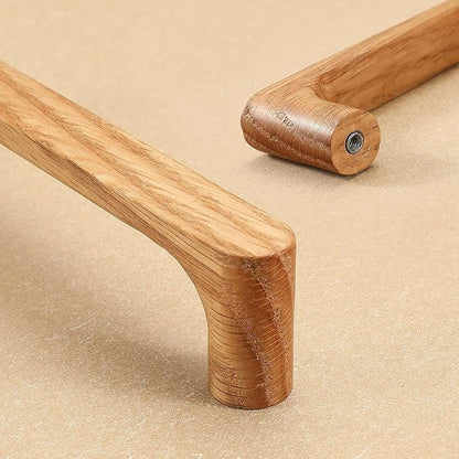 Burlywood Round 7-1/2in 10 pcs Wooden Drawer Pulls Handle pulls for cabinets Kitchen Cabinet Drawer pulls Cabinet Door Pull