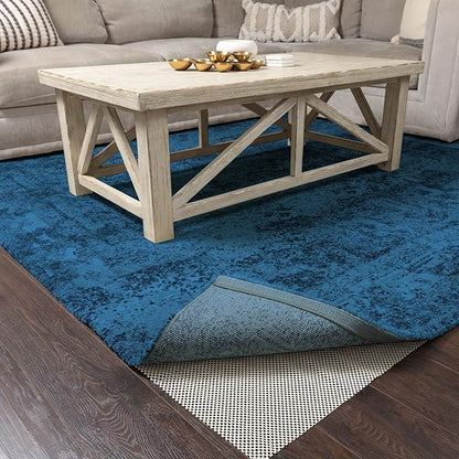 Veken 8x11 Ft Rug Pad Gripper for Hardwood Floors, Non Slip Rug Pads for Area Rugs, Thick Rug Grippers for Tile Floors, Under Carpet Anti Skid Mat, Keep Your Rugs Safe and in Place