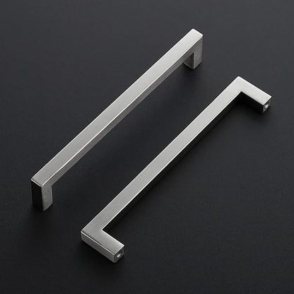 Ravinte 15 Pack Brushed Nickel Kitchen Cabinet Handles 7-1/2 Inch Cabinet Pulls Square Kitchen Hardware for Cabinet Drawer Pulls Drawer Handles Come with Screwdriver