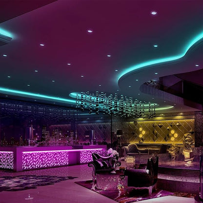 DAYBETTER Led Strip Lights 200ft, RGB Led Light Strip with 44Keys Remote Controller, Color Changing Led Lights for Bedroom 100 ft of 2 Rolls