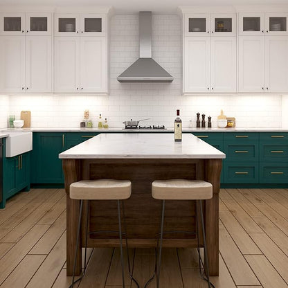 GETINLIGHT 18-inch Hardwired Only LED Under Cabinet Lighting, Daylight White(5000k), Dimmable, Matte White Finished, ETL Listed, IN-0201-12-WH-50