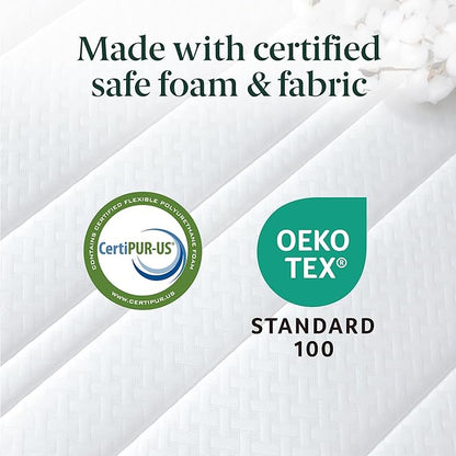 ZINUS 6 Inch Foam and Spring Hybrid Mattress, 75" x 30", Narrow, Trundle, Bunk, Day Bed, RV Compatible, Medium Firm Feel, CertiPUR-US Certified