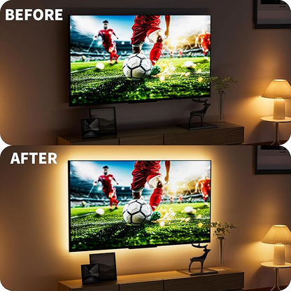 PAUTIX COB LED Strip Light 5V USB 6.56ft/2m 640LEDs 1200lm Dimmable LED Strip Light 3000K Warm White CRI90+ USB TV Backlight,Flexible Under Cabinet Tape Light for Bedroom,Kitchen,Home DIY Lighting