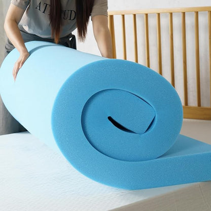 ZINUS 2 Inch Green Tea Cooling Gel Memory Foam Mattress Topper, Smaller, More Convenient WonderBox Packaging, Cooling Gel Foam, CertiPUR-US Certified, Full