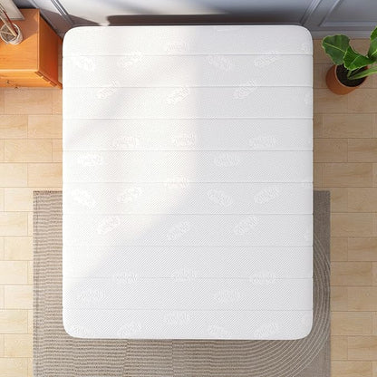 Swbvs King Mattress, 10 Inch Memory Foam Firm King Size Mattress with Hybrid King Bed Mattress in a Box Pressure Relief & Supportive King Size Matress