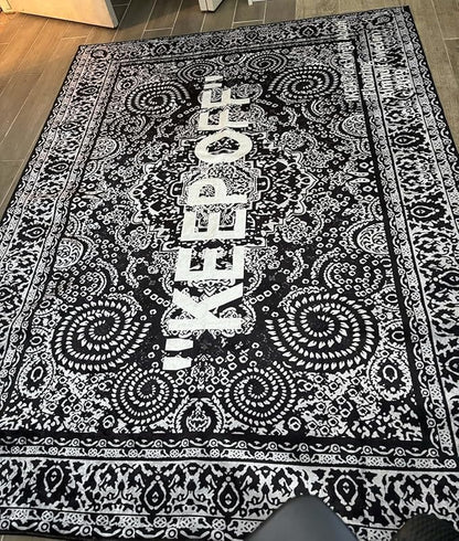 Scandinavian Geometric Rug, Scandinavian Pattern, Rug Prints, Greek Rug, Popular Floor Rug, Border Patterned Rug, Trend Rug, Decor Rug