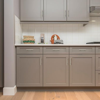 Ravinte 40 Pack 6 inch Cabinet Pulls Brushed Nickel Stainless Steel Kitchen Cupboard Handles Cabinet Handles, 3.5 inch Hole Center
