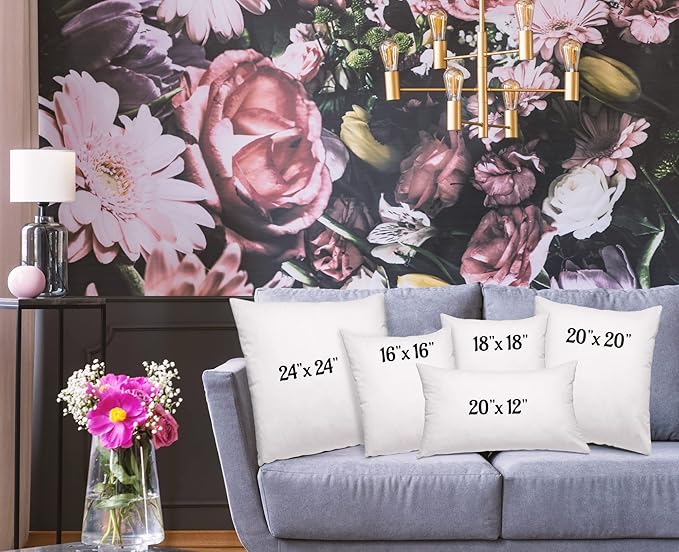 Ambesonne Watercolor Throw Pillow Cushion Case Pack of 4, Abstract Design Ikat Inspired Tribal Themed Painting Look Oceanic Tones Print, Modern Accent Double-Sided Digital Printing, 18", Slate Blue