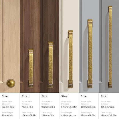 khtumeware 6 Pack 12 Inch Antique Brass Cabinet Pulls Vintage Drawer Pulls Kitchen Cabinet Hardware Cupboard Handles