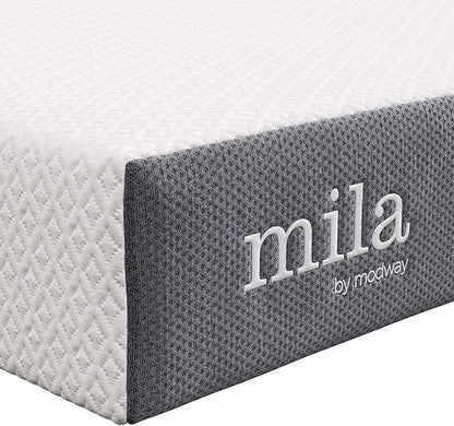 Modway Mila Firm 6" Fiberglass Free Memory Foam Full Mattress