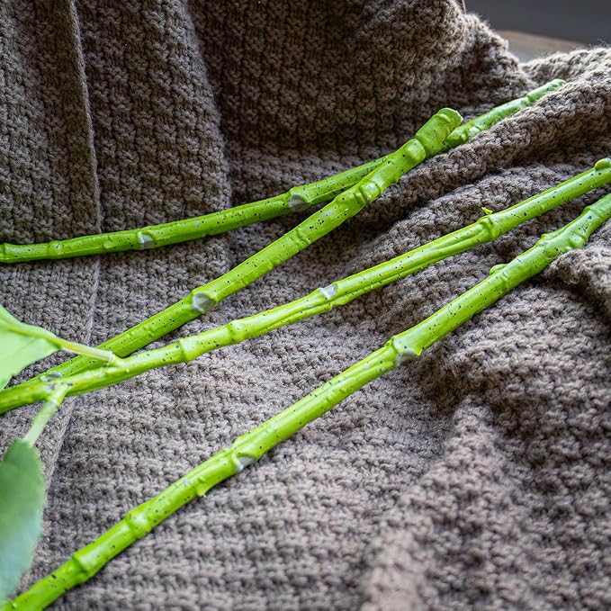 3PCS 22 inch Realistic Artificial Hydrangea Large Real Touch Flowers Artificial Flowers Dry Flowers Outdoor Wedding Christmas Office Family Party Living Room Table Decoration (Dark Blue)