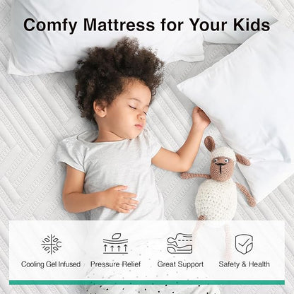 Novilla Full Mattress, 6-Inch Gel Memory Foam Mattress for Cool Night Sleep & Pressure Relief, Medium Firm Full Size in a Box, Bliss