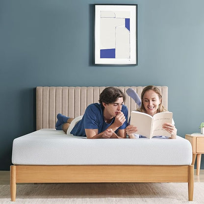 ZINUS 6 Inch Green Tea Cooling Memory Foam Mattress [New Version], King, Fiberglass Free, Medium Firmness, Cooling Gel Foam, Certified Safe Foams & Fabric, Mattress in A Box