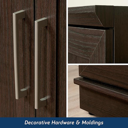 Sauder HomePlus Storage Cabinet/ Pantry cabinets, Dakota Oak finish