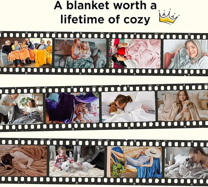 Bedsure GentleSoft Fleece Bed Blankets Queen Size Grey - Soft Lightweight Fuzzy Cozy Luxury Fall Blanket Microfiber, Room Home Decor Christmas Decorations Gifts for Women and Men, 90x90 inches