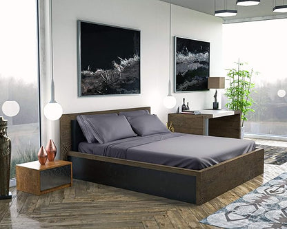 DREAMCARE Full Size Sheet Set – 6 pcs Cooling Bed Sheets – up to 21” Deep Sheets Full Size Bed Set – 2500 Supreme Collection – Extra Soft 100% Brushed Microfiber Hotel Luxury with Side Pocket – Gray