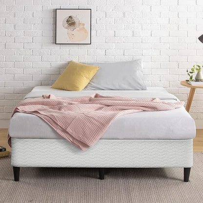 ZINUS Keenan Metal Mattress Foundation, Standing Box Spring, Headboard Brackets Included, Easy Assembly, Full