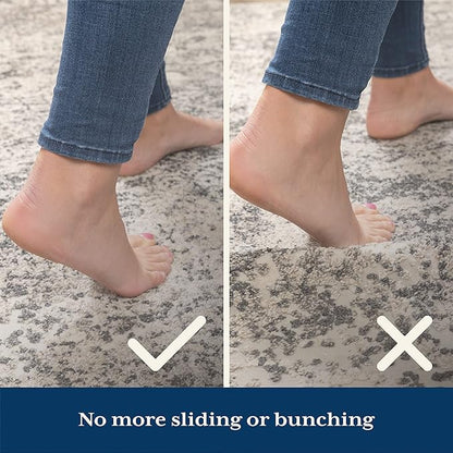 Veken 2x7 Ft Rug Pad Gripper for Hardwood Floors, Non Slip Rug Pads for Area Rugs, Thick Rug Grippers for Tile Floors, Under Carpet Anti Skid Mat, Keep Your Rugs Safe and in Place