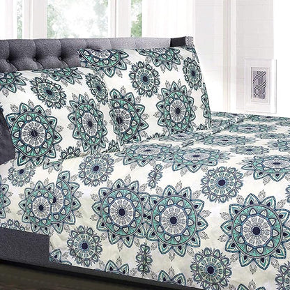 King Size Sheets - Breathable Luxury Bed Sheets with Full Elastic & Secure Corner Straps Built In - 1800 Supreme Collection Extra Soft Deep Pocket Bedding Set, Sheet Set, King, Ashley