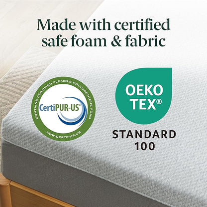 ZINUS 10 Inch Ultima Memory Foam Mattress [New Version], King, Fiberglass Free, Medium Firm Feel, Breathable Airflow Memory Foam, Certified Safe Foams & Fabric, Mattress in A Box