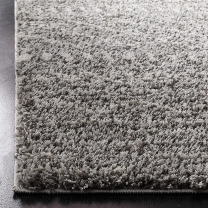 SAFAVIEH Arizona Shag Collection Area Rug - 6'7" x 9'2", Brown & Ivory, Moroccan Design, Non-Shedding & Easy Care, 1.6-inch Thick Ideal for High Traffic Areas in Living Room, Bedroom (ASG741B)