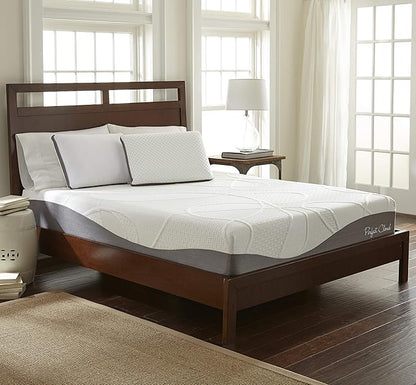 Perfect Cloud Made in The USA UltraPlush Charcoal-Infused 10 inch Memory Foam Mattress - Pressure Relieving - Bed-in-a-Box (Twin)