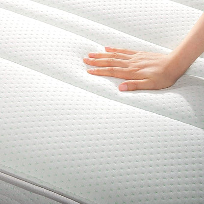 ZINUS 12 Inch Foam and Spring Mattress, Full, CertiPUR-US Certified Foams, Mattress in A Box, White
